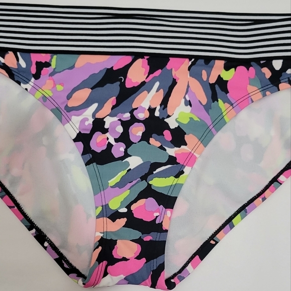 AVIA Painterly Tropics Bikini Bottoms - Picture 6 of 7